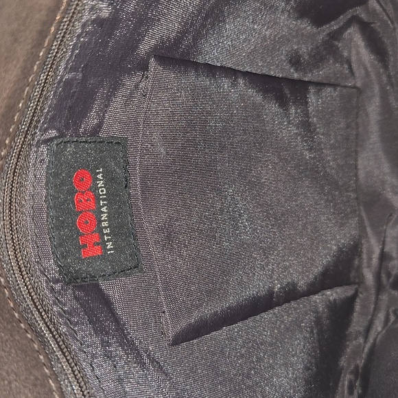 Hobo International Brown Fringe Suede Leather Shoulder Bag - Picture 12 of 12